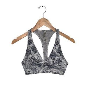 PINK Victoria’s Secret Sports Bra Size Small  Snake Print Ultimate Lightly Lined